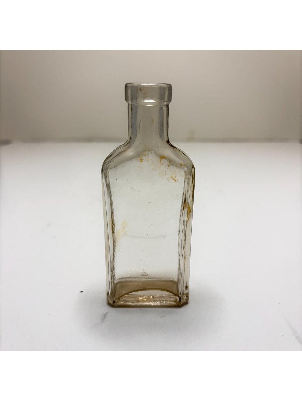 Antique 3-In-One Oil Co. Embossed Glass Bottle | Early 1900s Machine Oil Bottle